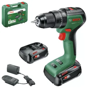 Bosch Universal Impact 18V-60 Cordless Combi Drill 2x2.0Ah