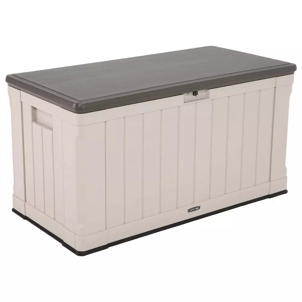 Lifetime Polyethylene Outdoor Garden Storage Box
