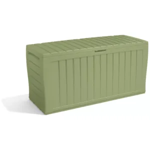 Keter Marvel+ 270L Outdoor Garden Storage Box - Sage