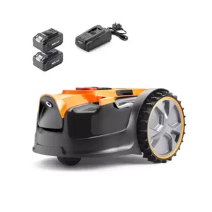 LawnMaster OcuMow16 Robotic Lawnmower with 2 batteries