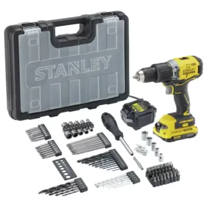 Stanley Fatmax 18V Cordless Brushless Hammer Drill Set